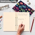 thumbnail image 4 of FORMRS 1-Subject Spiral Notebook 8" x 5" College Ruled 60 Refillable Sheet A5 Hard Cover, 2 Pack, Neon Christmas, 4 of 7