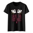 thumbnail image 4 of YDLCAFD Satin Tops for Women Cancer Shirt Women Breast Cancer Shirts Ribbon Breast Cancer Awareness Rainbow T Shirts Cancer Short Sleeve Tops Women T Shirts Ladies Short Sleeve Tops, 4 of 4