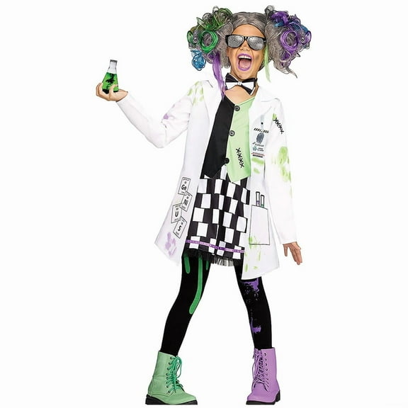 Mad Scientist Girl Child Halloween Costume