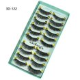 thumbnail image 1 of DINGSEN 10 Pares De Pestañas Postizas 3D Magnéticas Hechas A Mano Natural Largas Gruesas Esponjosas Individuales Clásicas Falsas Gao Jiahui  unisex, 1 of 2