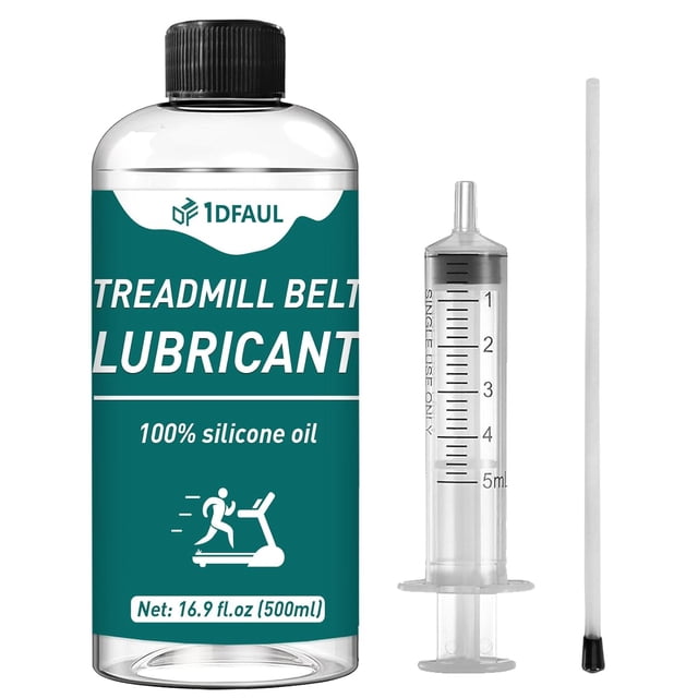 Lubrifiant pour Tapis Roulant de 500 ml, Lubrifiant en Silicone pour Tapis Roulant pour Courroie, Résistance aux Hautes Températures, Réduit la Friction, le Bruit et l'Usure, Convient à Divers Modèles de Tapis Roulants