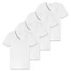 thumbnail image 1 of Pack de 4 Camisetas para Hombre SCHIESSER - Serie "95/5", Cuello en V, S-4XL Blanco 3XL (3X-Large), 1 of 3