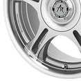 thumbnail image 2 of American Racing AR95 Estrella Machined Silver 17x7.5 4x100 / 4x4.5 40mm (AR9577516), 2 of 2