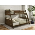 thumbnail image 2 of Holden Wood Veneer Twin Over Full Bunk Bed Walnut, 2 of 13