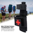 thumbnail image 3 of Pochette de Premiers Secours Portable, Multifonctionnelle pour Usage Extérieur, 16*7cm Nylon, Imperméable et Compacte, 3 of 8