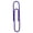1.3 Inch (33mm)-Purple-200 PCS, variant on RILOMBAO 200 PCS 1.3 Inch (33mm) Paper Clips Purple Vinyl Coated Rust Resistant Medium Size Paperclips for DIY Bookmark Office Documents