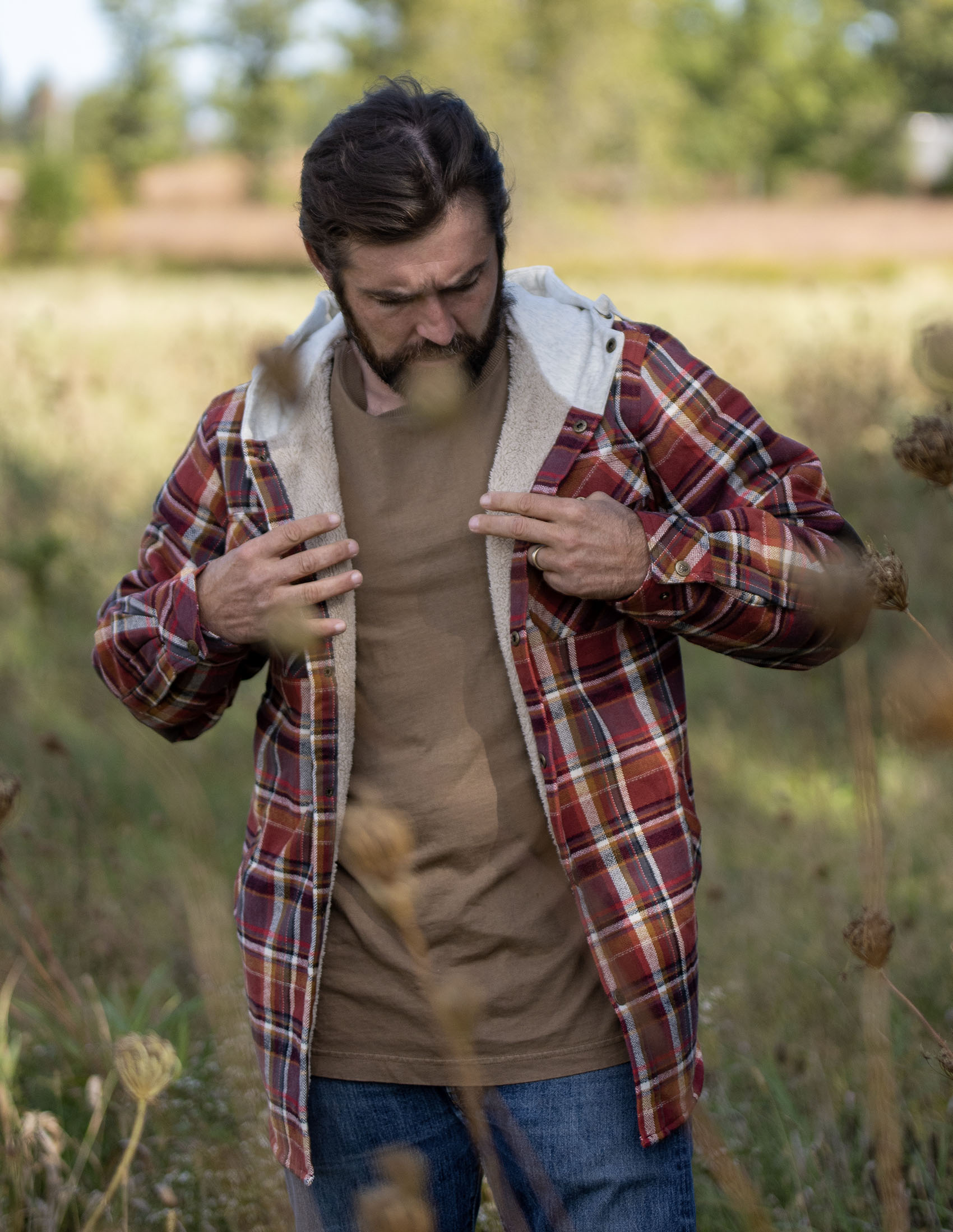 Legendary Whitetails Men s Camp Night Berber Lined Hooded Flannel