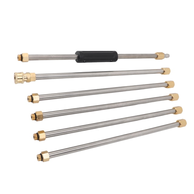 Pressure Washer Extension Wand, Efficient 90 Inch Stainless Steel Pressure Washer Lance With 1/4 Inch Quick Connect For Roof Cleaning