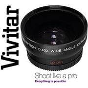 HD Wide Angle Lens With Macro For Panasonic HC-WX970 HC-VX870 HC-V770 HC-WX970M