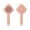 Pink, variant on ACDANC 2Pcs Cat Brush,Pp Cat Grooming Brush,Cat Deshedding Brush,White&Green,8X3X1"