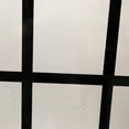 thumbnail image 3 of Shower Door 38" W x 72" H Single Panel Frameless Fixed Shower Door, Open Entry Design in Matte Black, 3 of 3