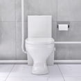 thumbnail image 5 of WinZo Macerating Toilet System with 900W Sewage Pump Dual Flush One Piece Modern Design For Basement Bathroom,4 Inlets,White, 5 of 6