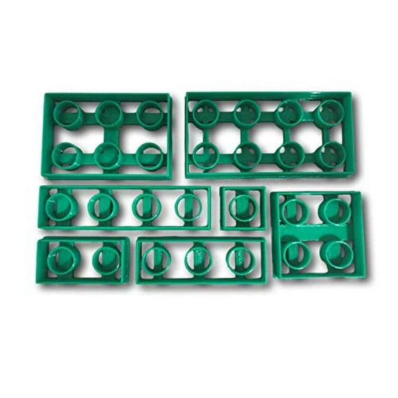 Playing Bricks Cookie Cutter- Fast Shipping - Sharp Edges - Exceptional Quality