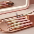 thumbnail image 4 of False Eyelash Tweezers for Eyelash Extension Stainless Steel Tweezers with Curved And Elastic Handle Makeup Eyelash Tool for Professional Makeup Artists And Beginners, 4 of 8