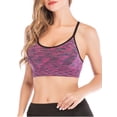 thumbnail image 2 of Strappy Sports Bra for Women Sexy Crisscross Back Medium Support Yoga Bra with Removable Cups, 2 of 6