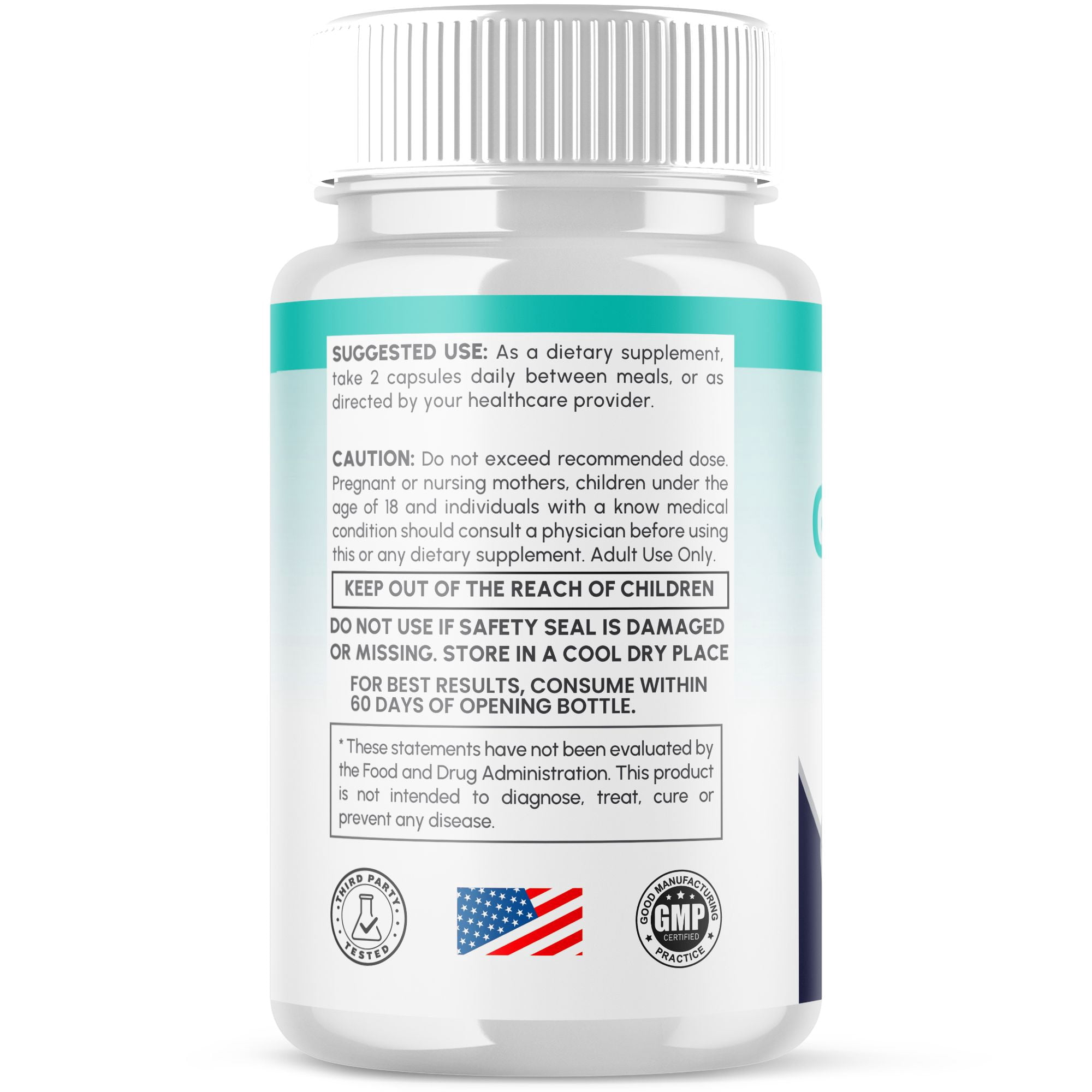 Gum Renew Pro Pills for Teeth Probiotics for Men and Women - 120 Capsules (2 Pack)
