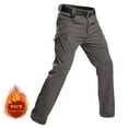 thumbnail image 5 of Aueoeo Cargo Pants Men Sweatpants Mens Lined Cargo Hiking Pants With Multiple Pockets Waterproof Skiing Pants Winter Outdoor Pants Mens Work Pants, 5 of 9