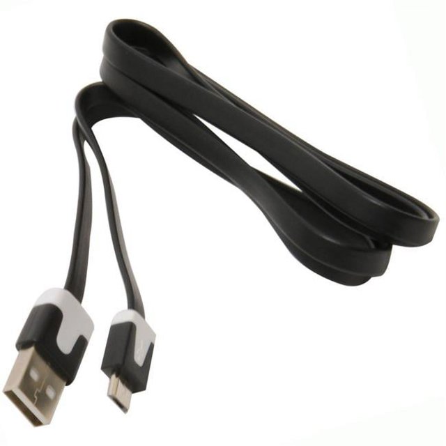 MobileSpec MSMICROBK10G Câble Micro vers USB 3 Pi. Charge & Sync, Noir - Lot de 5