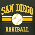 thumbnail image 6 of Wild Bobby City of San Diego Baseball Fantasy Fan Sports Unisex Hoodie Sweatshirt, Forest Green, XX-Large, 6 of 6