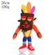 thumbnail image 1 of Juego de dibujos animados Crash Bandicoot Animal Wolf Aku Aku muñeca suave para niños cumpleaños Halloween regalo de Navidad zhangyuxiang unisex, 1 of 2