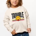 thumbnail image 5 of SmileyWorld Little Trouble - Toddler Graphic Sweatshirt, 5 of 17