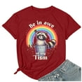 thumbnail image 4 of WEAIXIMIUNG T-Shirts Unis pour Femmes Pack T-Shirts Graphiques Vêtements d'Été Manches Courtes, 4 of 4
