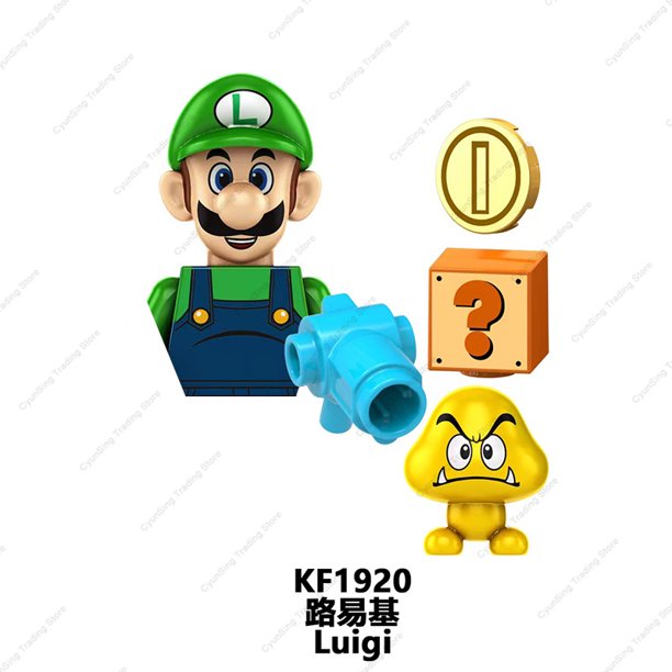 Juegos de aventuras clásicos Super Mario Bros Bloques de construcción Mini figuras de acción Muñeca Modelo Juguetes Ladrillos Niños Educación Regalos novedosos DIY