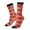 2 Black-1, variant on Cartoon Meat Print Adult Socks for Men & Women,Calf Socks, Ankle Socks,Boots Socks,Breathable Casual Sock,Unisex Crew Socks