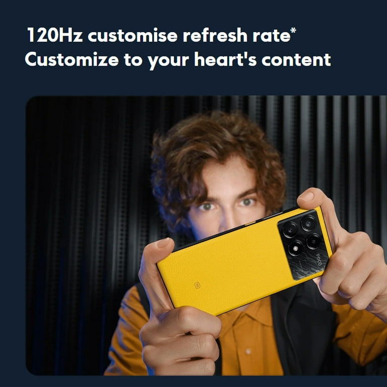 POCO X6 Pro 256GB　イエロー　Xiaomi Xiaomi Poco X6 Pro 5G Yellow 256GB + 8GB Dual-SIM Factory