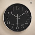 thumbnail image 1 of CAROOTU Quartz Wall Clock Plastic Fashion Design Clocks For Home Decor Living Room, 1 of 5
