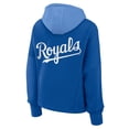 thumbnail image 3 of Women's Fanatics Royal Kansas City Royals Oversized Legacy Favorite Spectator Pullover Hoodie, 3 of 3