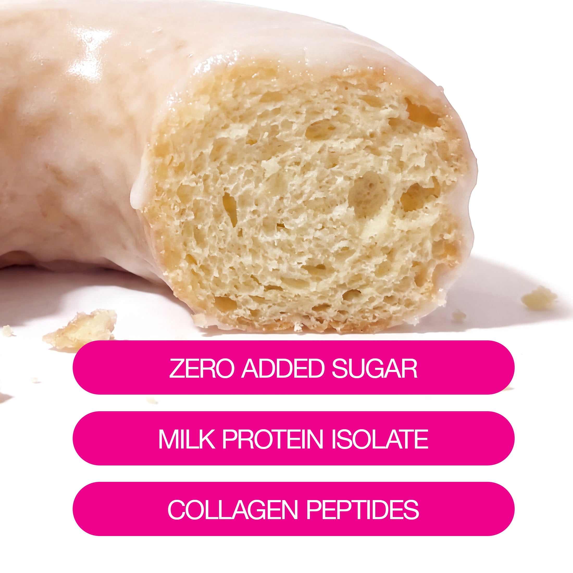 (4 pack) Legendary Foods - Protein Donuts Vanilla Glazed 9.2oz/4ct