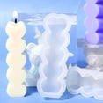 thumbnail image 1 of Molde de vela de silicona de corazón 3D, molde de jabón para manualidades DIY, fabricación de velas de aromaterapia, suministros de molde de fundición Macarena Molde para hacer velas, 1 of 8