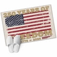 thumbnail image 2 of Independence Day Washable Area Rug 2 x 3 ft America 250 Years of Freedom Usa Flag, Soft Non Slip Rugs Stain Repellent Indoor Felt Carpet for Living Dining Room Bedroom Home Office, 2 of 9