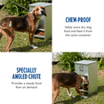 thumbnail image 4 of Little Giant Dry Food Automatic Steel Dog Feeder Chow Hound 25 Pound (3 Pack), 4 of 8