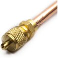 thumbnail image 3 of 5 Pack Air Conditioner Refrigeration Access Valve 6mm OD Copper Tube Filler Replacement Refrigerator Parts, 3 of 6