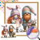 thumbnail image 1 of AB Parcial 5D DIY Taladro Dos Gnomos Artesanía 35x35cm, 1 of 9