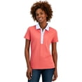 thumbnail image 1 of Tommy Hilfiger Polo à Col Rayé pour Femmes, Rouge, XX-Grand, 1 of 1