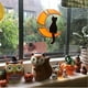 thumbnail image 1 of Colgante de gato Luna Colgante de espalda de gato color acrílico silueta Regalo de gato Decoración Colgante, 1 of 3