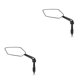 thumbnail image 4 of Eigraketly Espejo retrovisor de bicicleta ajustable ciclismo 20-24mm manillar retrovisor Reflector espejos traseros extraíble bicicleta de montaña de Type1 NO1 Eigraketly CBP230528, 4 of 6
