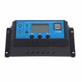 thumbnail image 3 of Controlador de panel solar, 20a 12v 24v LCD MUESTRA MODO DE CARGA DE ALTA POTENCIA CONTROLADOR DE BATERÍA PANELES DE PARA Solar Solares de 18V O 36 V Para Cargar Batería de 12 V/24, 3 of 7