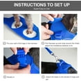 thumbnail image 7 of Fida Cat Harness and Leash Set for Walking Kitten and Puppy, Escape Proof Kitten Harness with Breathable Lightweight Soft Mesh, Adjustable Reflective Step-in Design for Kitten and Puppy.(XXXS, Blue), 7 of 7