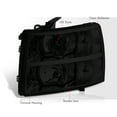 thumbnail image 6 of AJP Distributors Smoke Lens Chrome Housing Clear Signal Headlights Bumper Lamps Set Compatible/Replacement For Chevrolet Chevy Silverado 2007 2008 2009 2010 2011 2012 2013 2014 07 08 09 10 11 12 13 14, 6 of 8