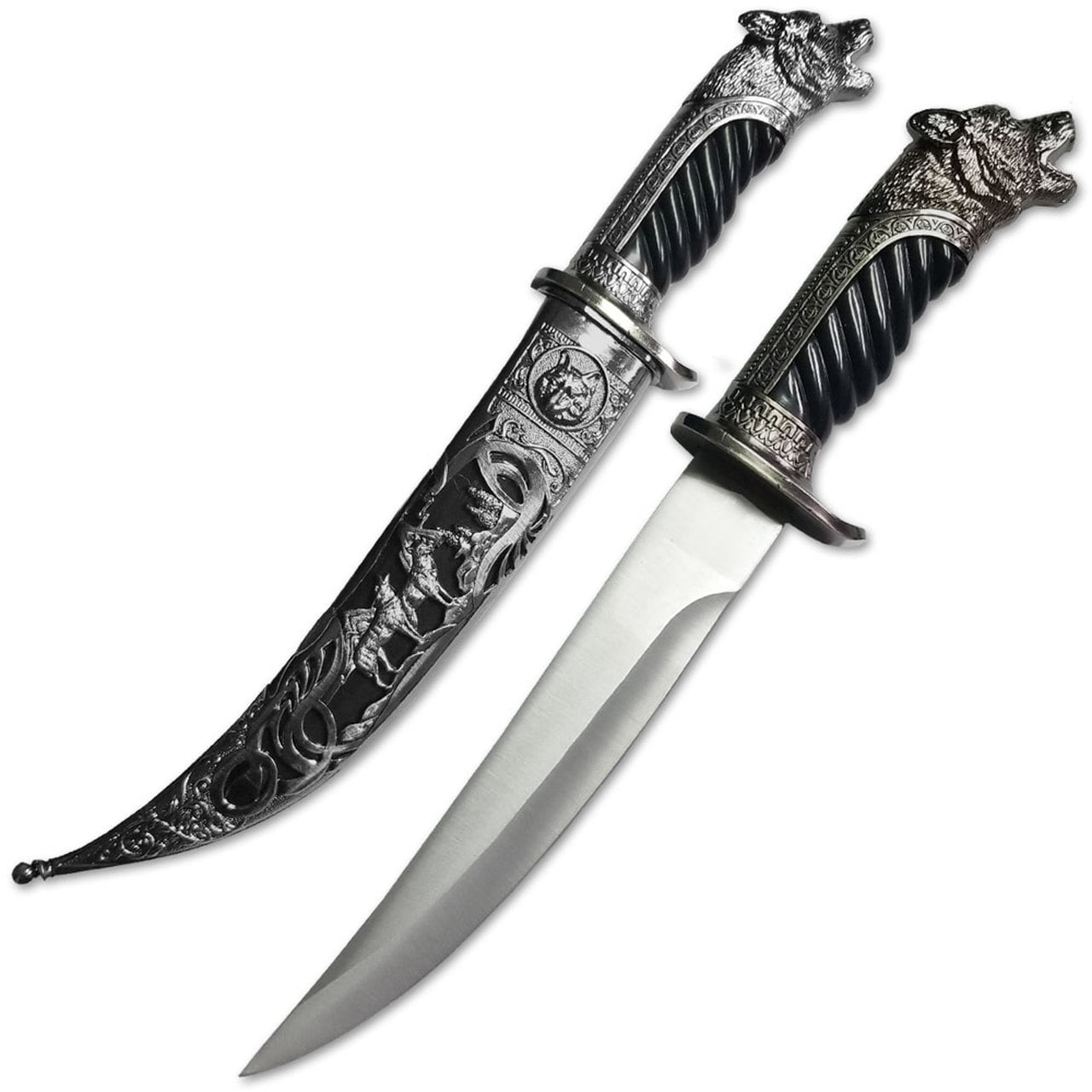 MOUNTAIN WOLF HEAD KNIFE