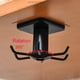 thumbnail image 4 of Juego de 2 soportes para utensilios de cocina giratorios de 360°, soporte para utensilios de cocina con 6 ganchos, estante organizador de almacenamiento sin perforación, para cocina/baño/armario, 4 of 5