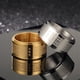 thumbnail image 5 of Anillos budistas de acero inoxidable para hombres grabados chinos Gran Compasión Mantra bandas de 0.433 in de ancho, 5 of 5