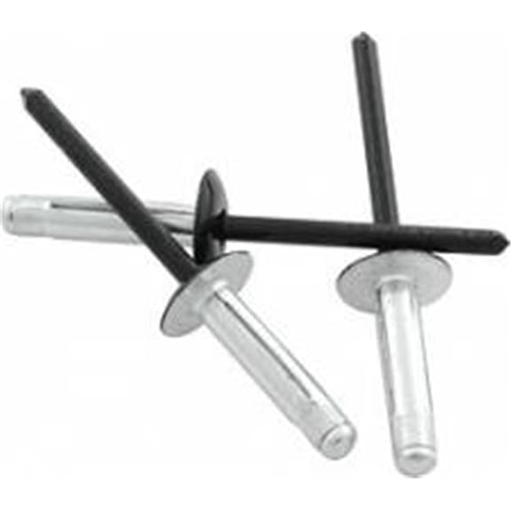 Fivestar 814B-500S 0.18 in. Black Avex Rivets Small Head, Pack of 500