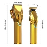 Professional Barber Clippers and Trimmer Set for Haircut Electric Grooming, Best Gifts for Men