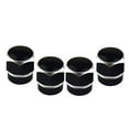 thumbnail image 1 of koolsoo ALUMINUM REPLACEMENT HEXAGON WHEEL TIRE RIM VALVE STEM CAPS Black, 1 of 8