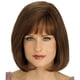 thumbnail image 5 of sweethay Peluca de mujer ajustable corta recta 35-40CM de longitud Cosplay postizo vestidor reutilizable portátil decoración regalos de pelo falso Cuidado del cabello sweethay MR1366-00, 5 of 6